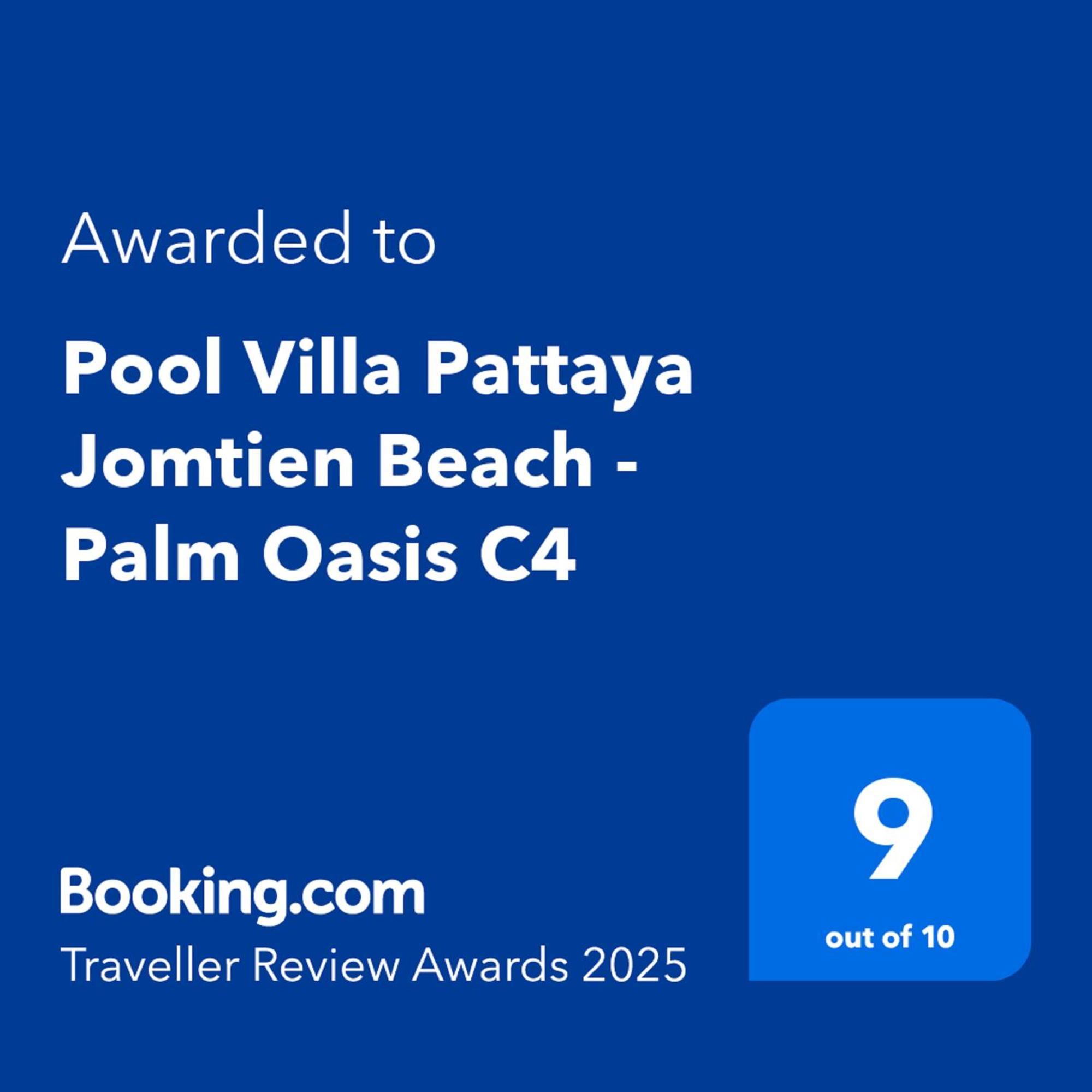 Pool Villa Pattaya Jomtien Beach - Palm Oasis C4 מראה חיצוני תמונה